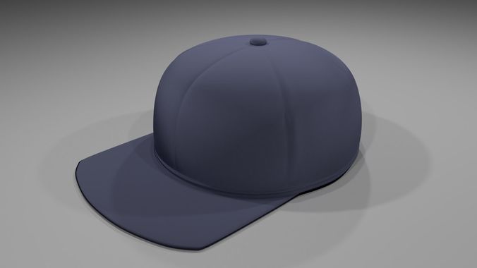Baseball cap 3D model