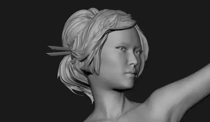 Zbrush Female Sculpt 06
