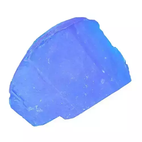Blue Salt Crystal 4 Low-poly 3D model