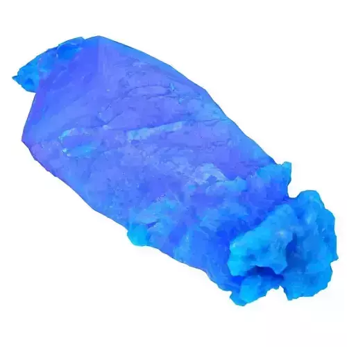 Blue Salt Crystal 5 Low-poly 3D model