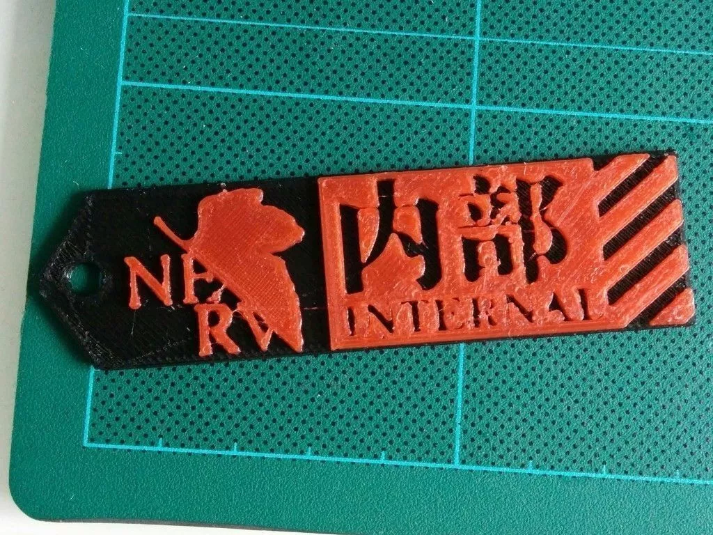 EVA Nerv key chain Free 3D print model