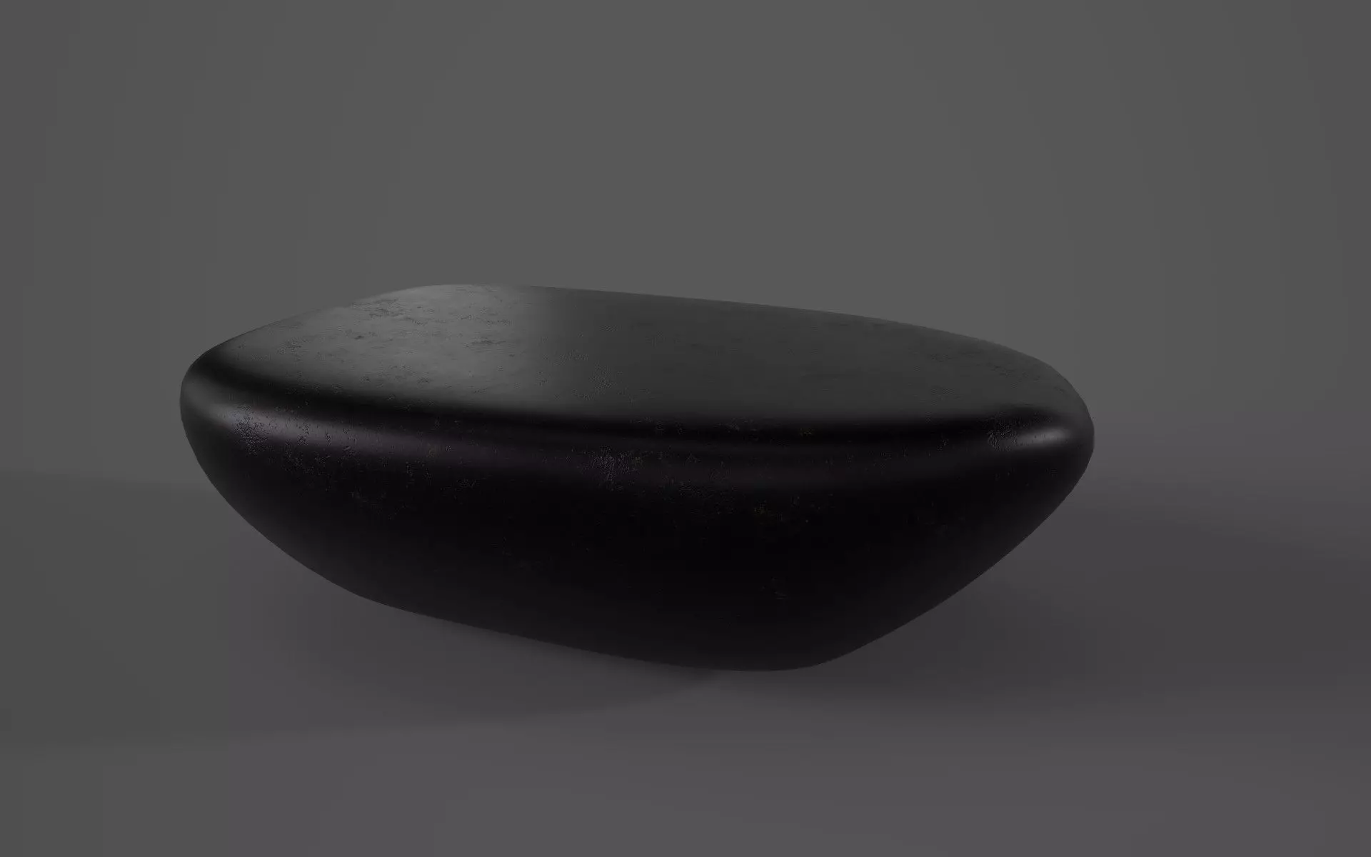 River Stone Cocktail Table 3D model_0