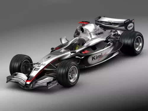 f1 mclaren 2005 3D model_0