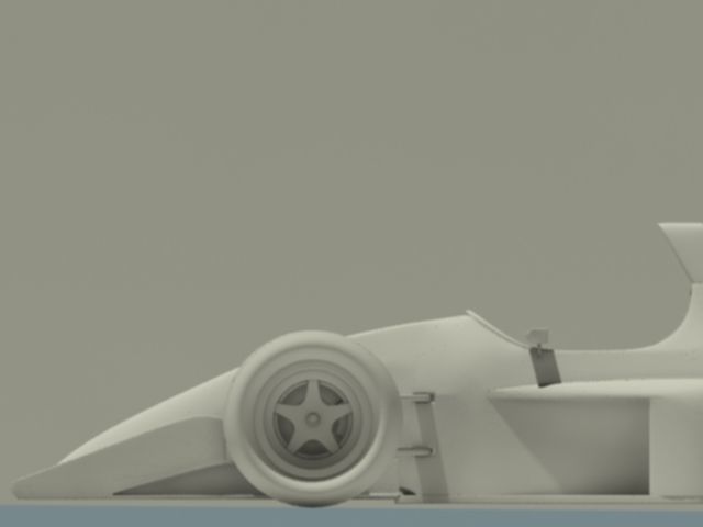 Jordan 191 Formula 1 racing car 3D model_5