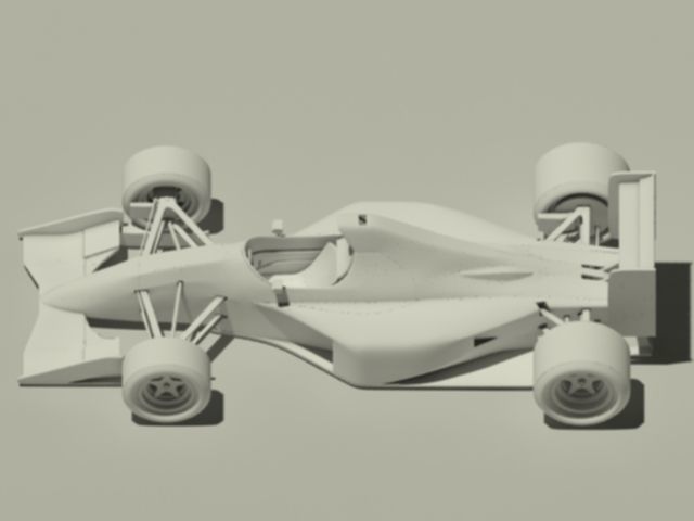 Jordan 191 Formula 1 racing car 3D model_8