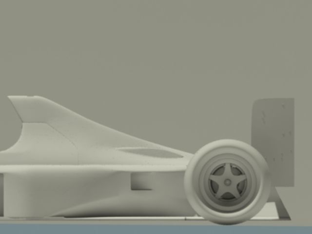 Jordan 191 Formula 1 racing car 3D model_6