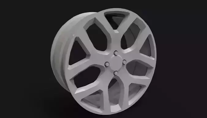 car wheel Free 3D print model