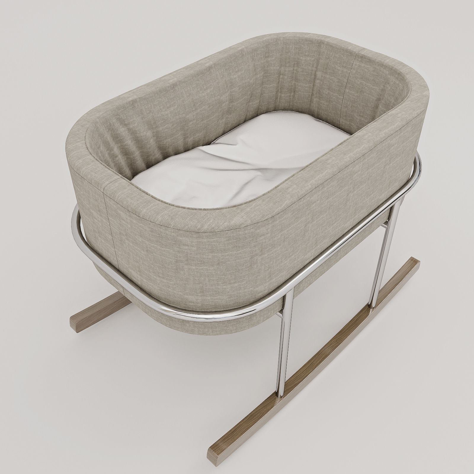 cradle Rockwell Bassinet Monte 3D model
