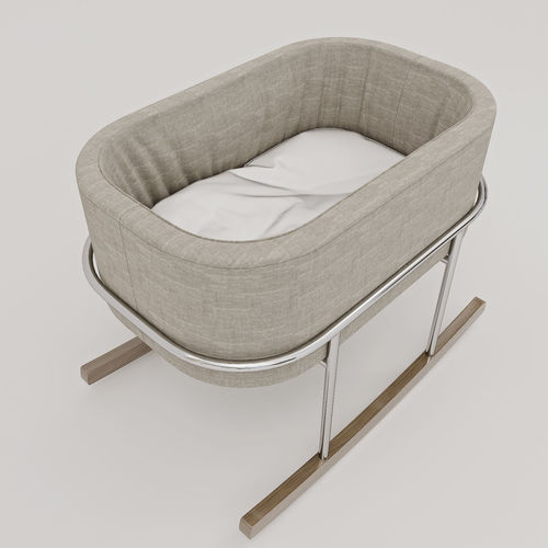 cradle Rockwell Bassinet Monte 3D model