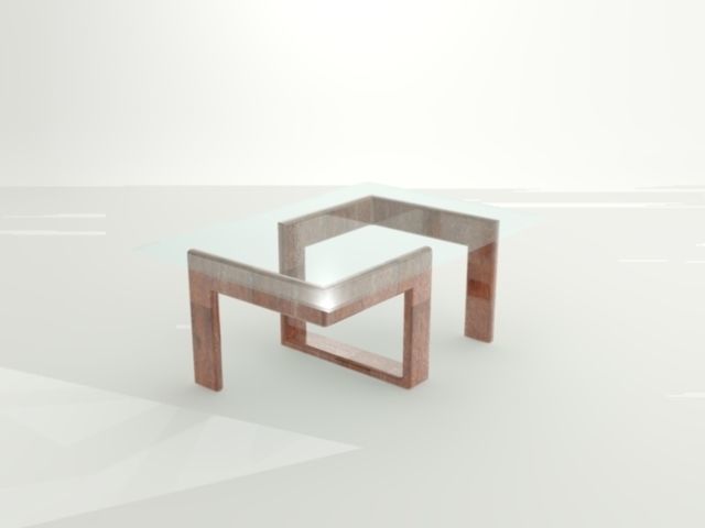 LIVING ROOM TABLE 3D model_1