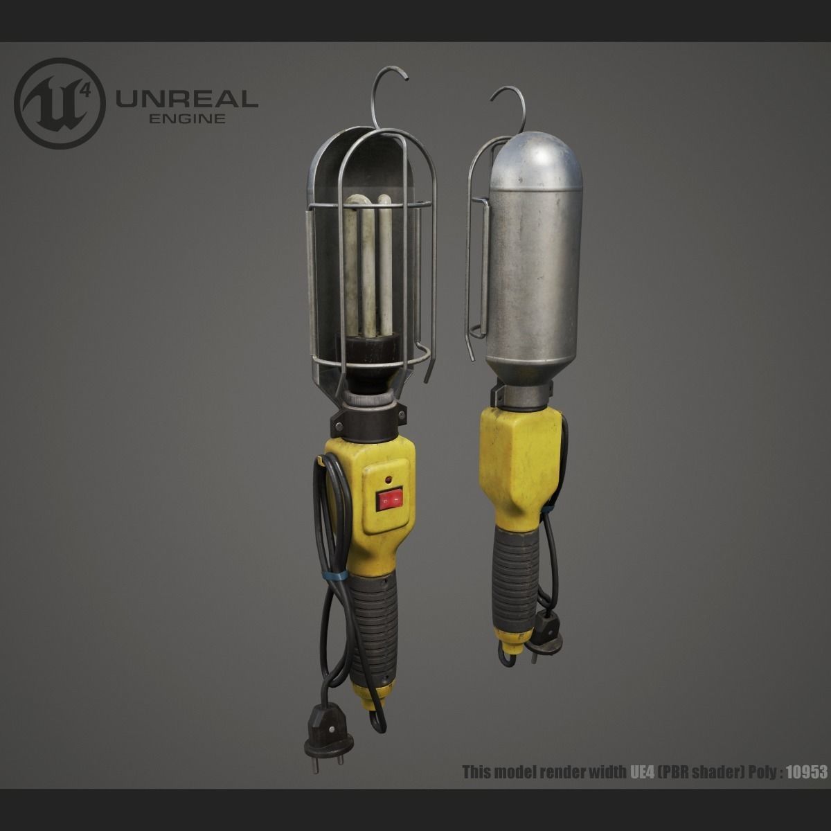 Portable Lmap Low-poly 3D model