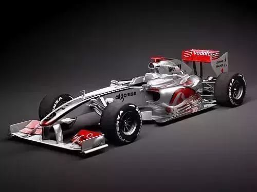 f1 mclaren mp4-24 2009 3D model