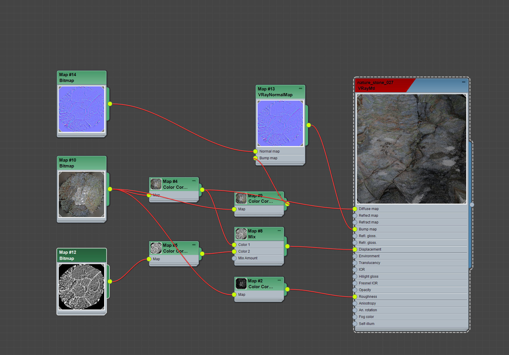 3d scanned nature stone 027 Low-poly 3D model_4