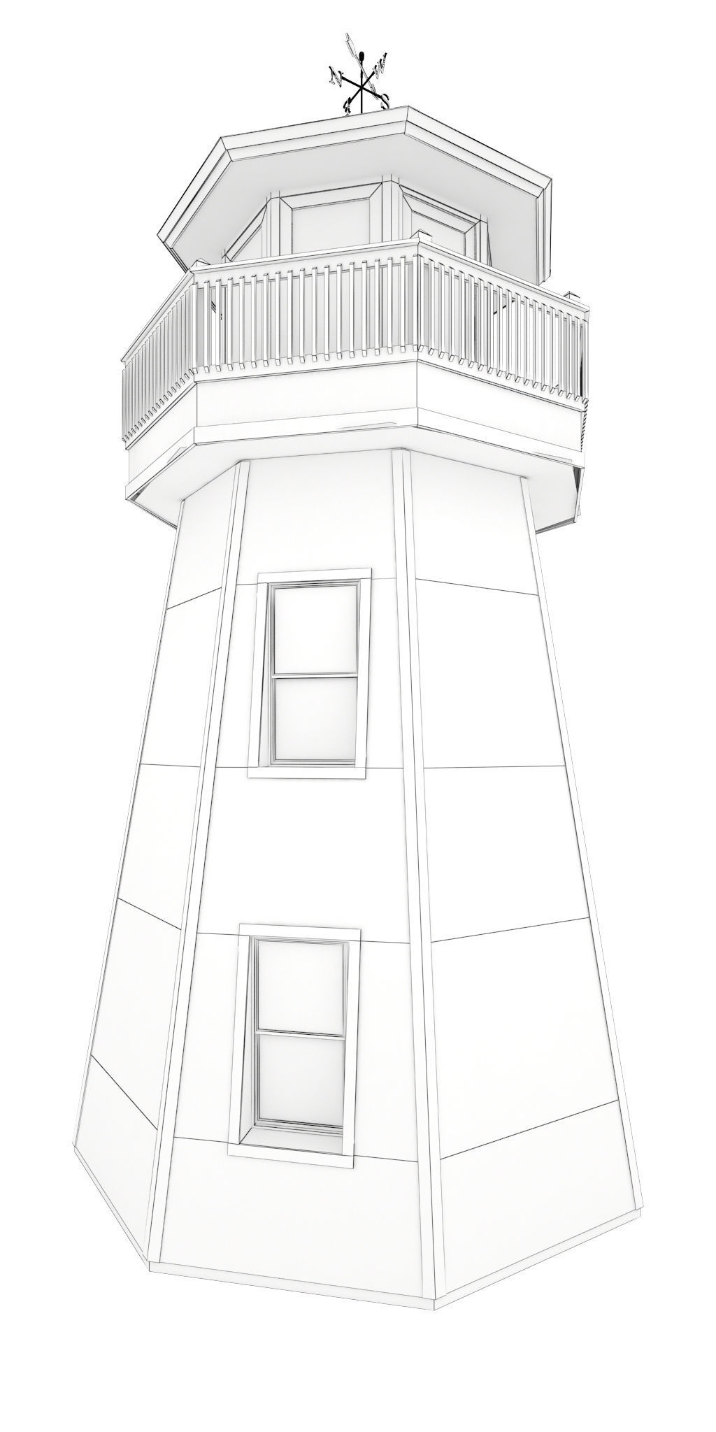 House-018-Lighthouse lighthouse 3D model_12