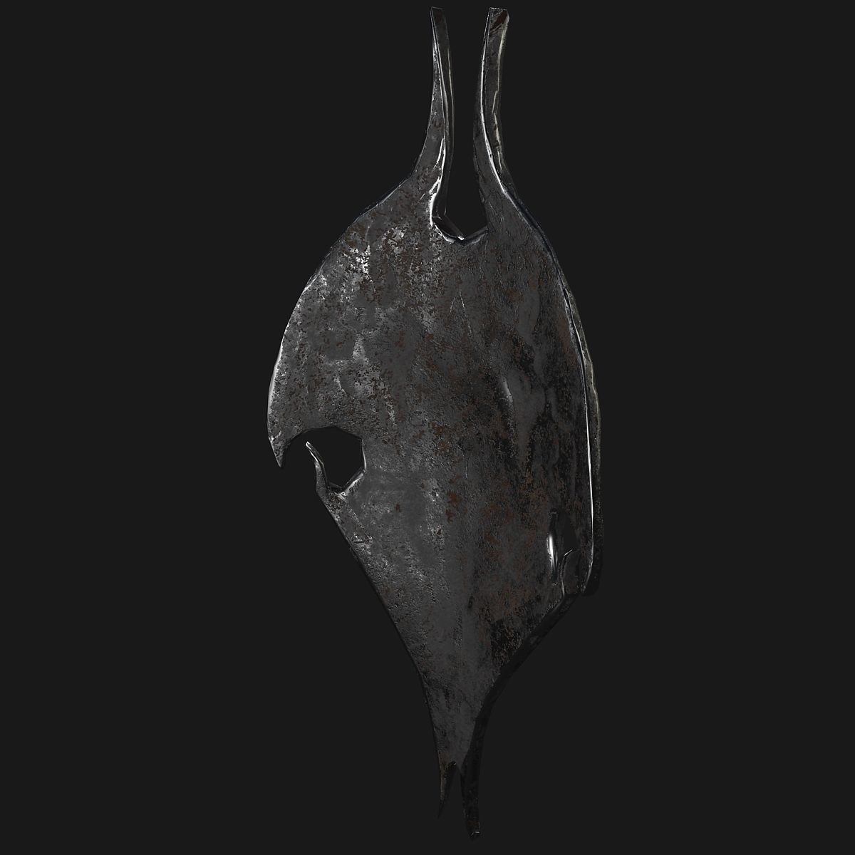 shield 3D model_3