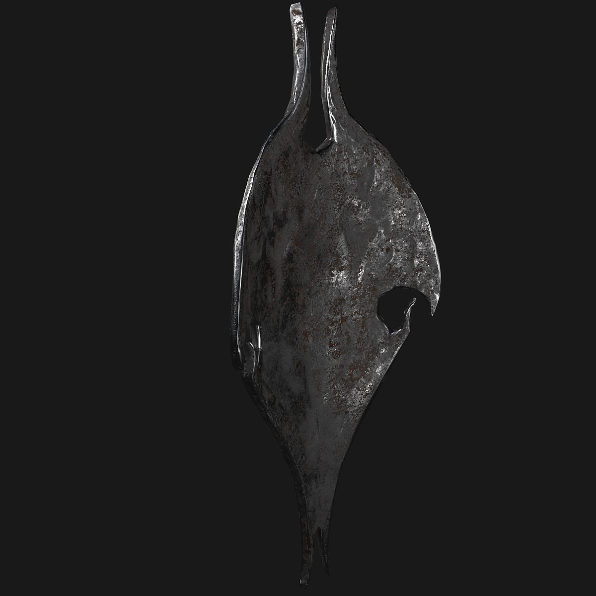 shield 3D model_2