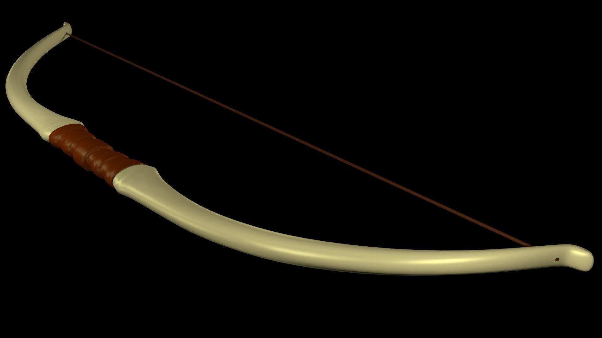 Bow for shooting 3D model_16