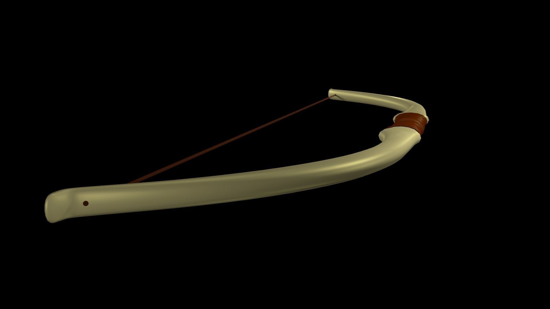 Bow for shooting 3D model_13