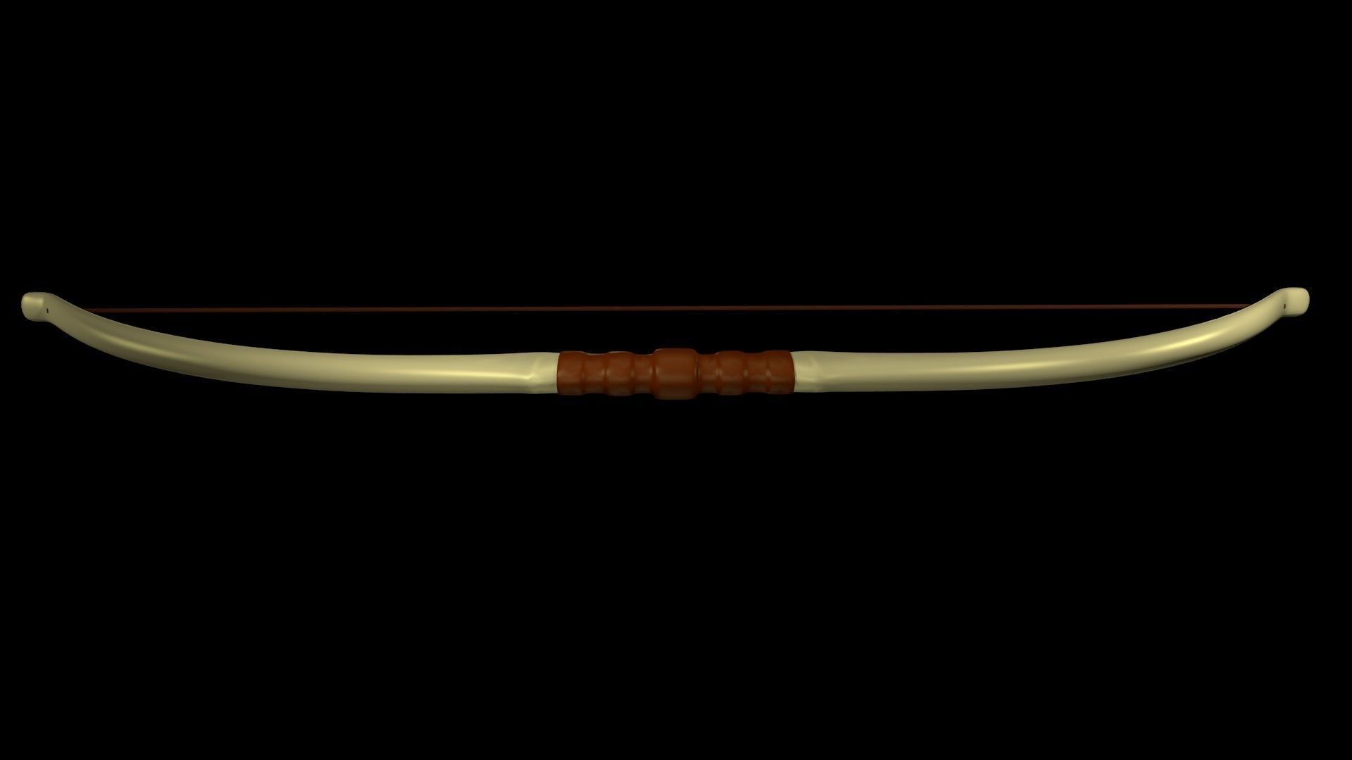 Bow for shooting 3D model_12