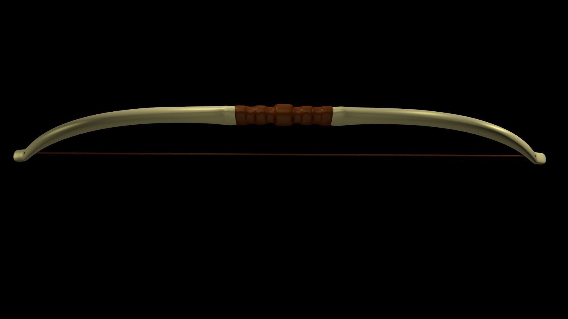 Bow for shooting 3D model_9