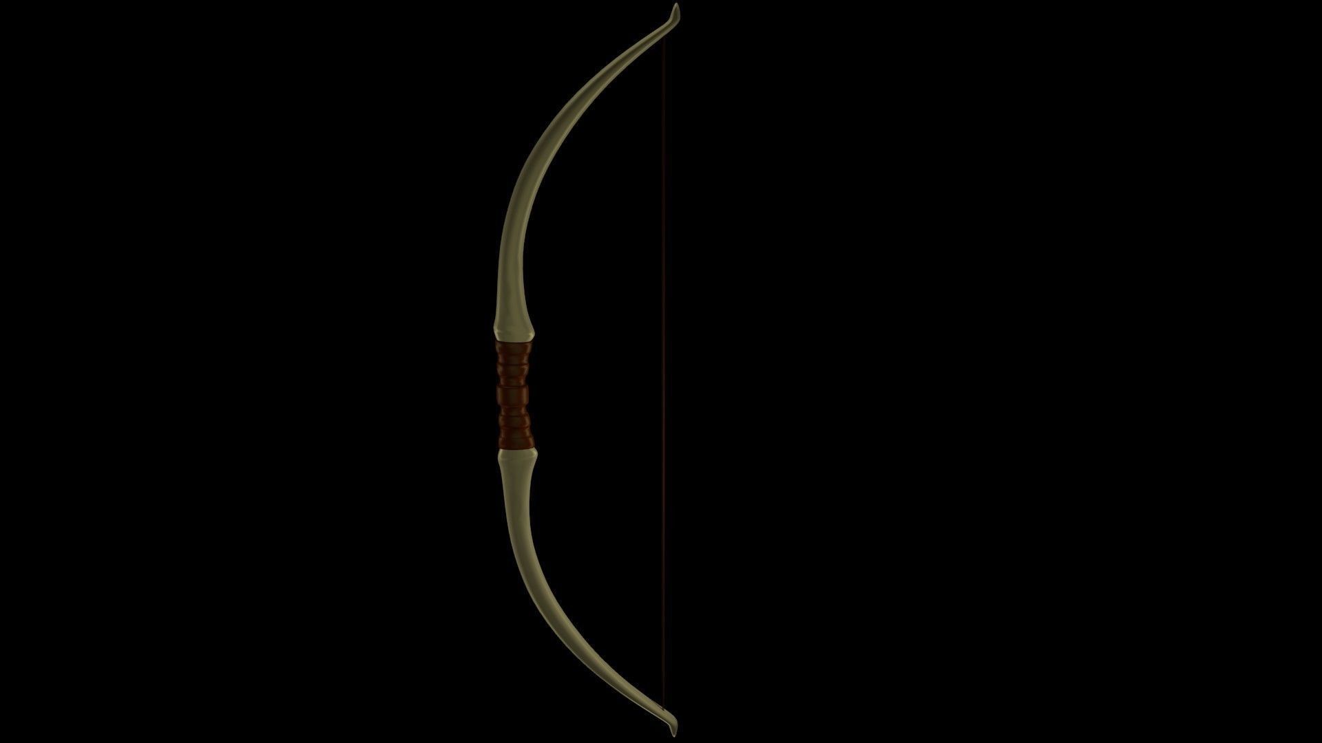 Bow for shooting 3D model_0