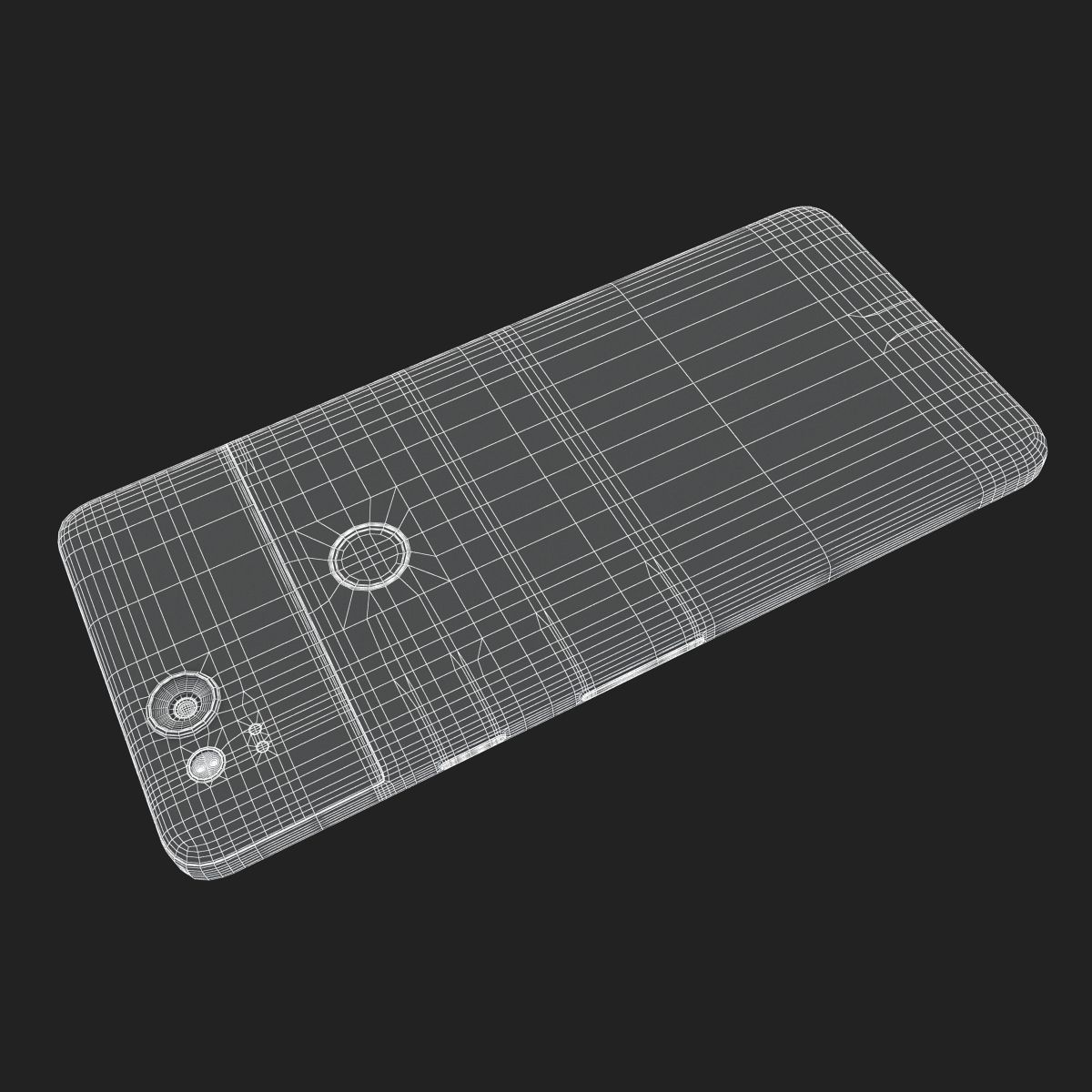 Google Pixel 2 Just Black 3D model_22