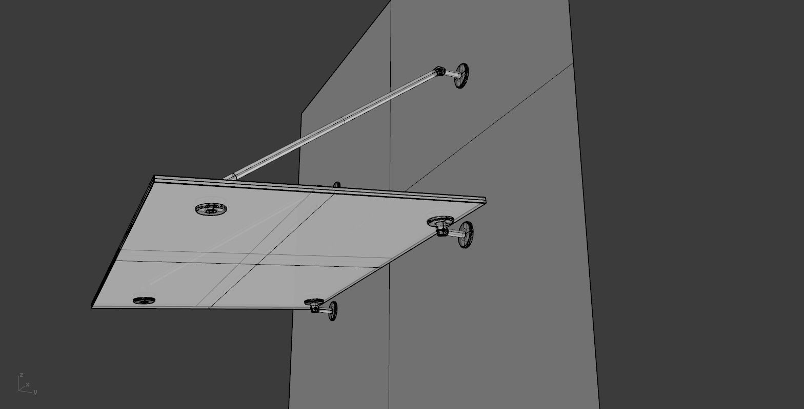 Glass Marquise 3D model_7