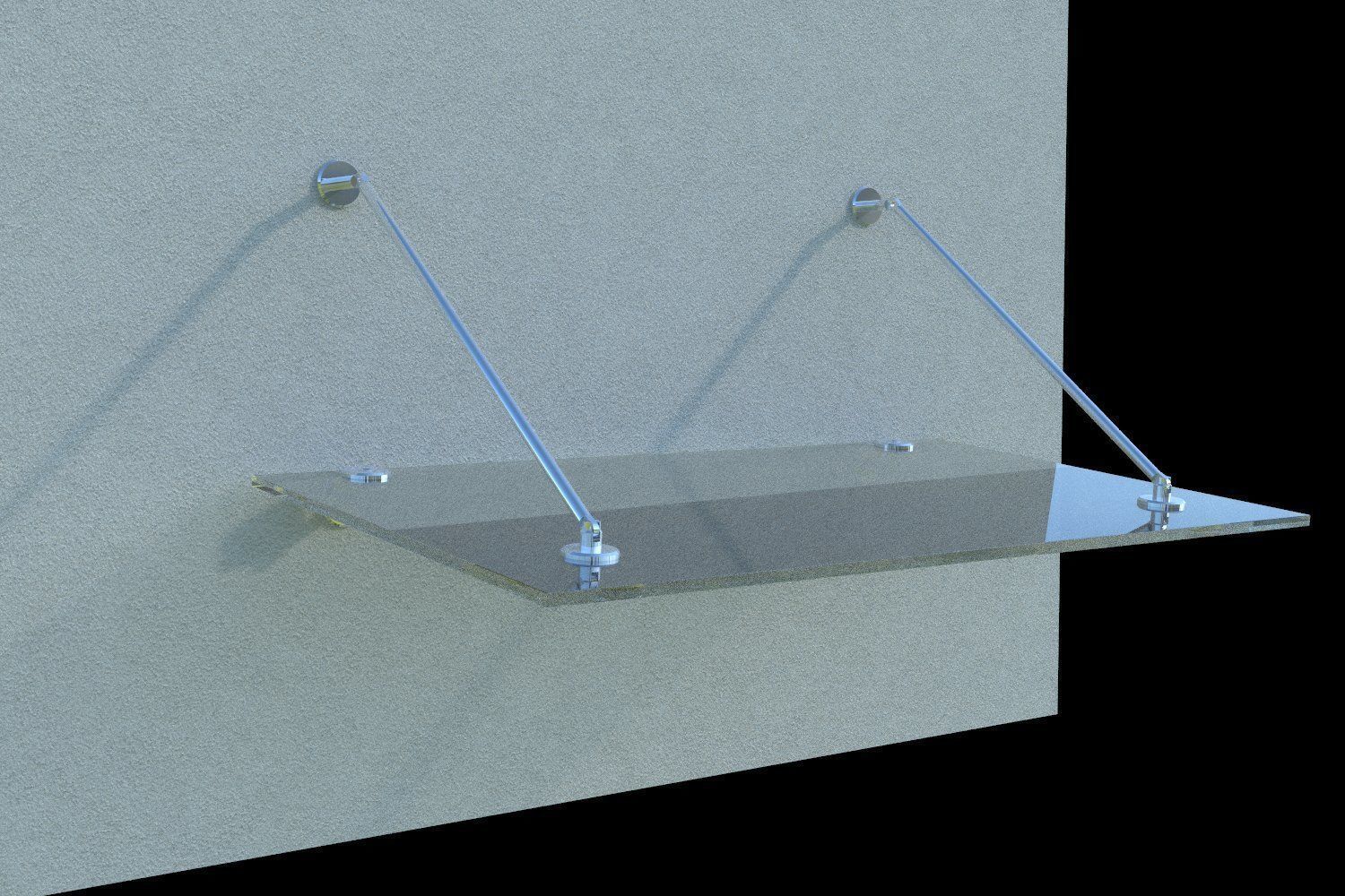 Glass Marquise 3D model_4