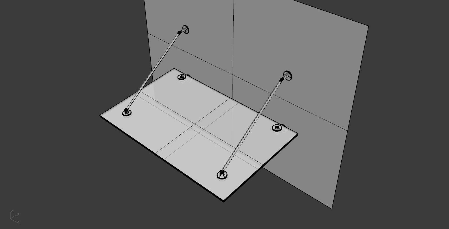 Glass Marquise 3D model_1