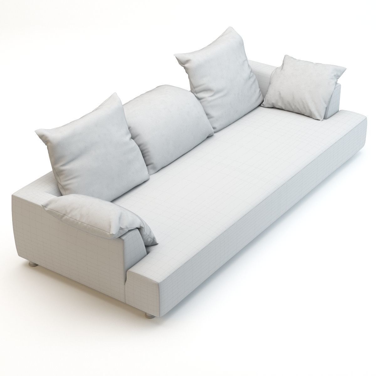 Edra Absolu Large Sofa 3D model_3