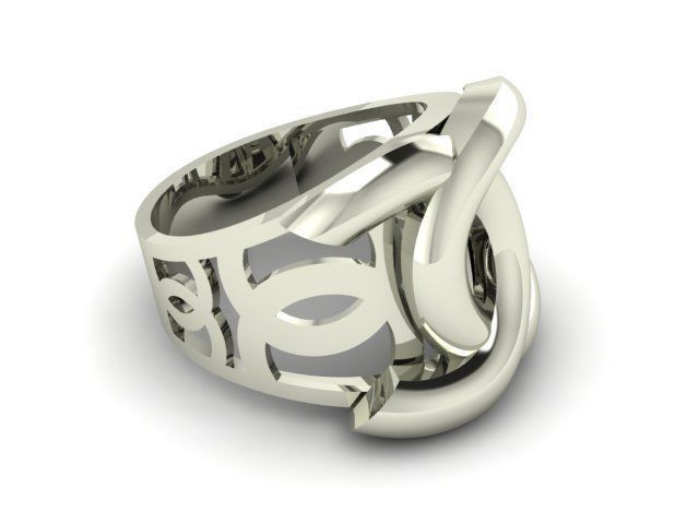 Ring T00230 3D print model_1