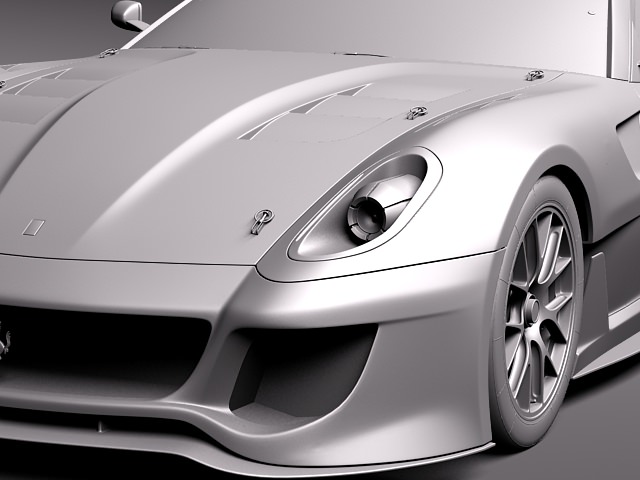 Ferrari 599XX 3D model_11