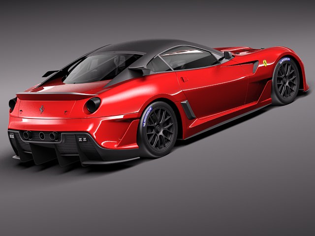 Ferrari 599XX 3D model_5