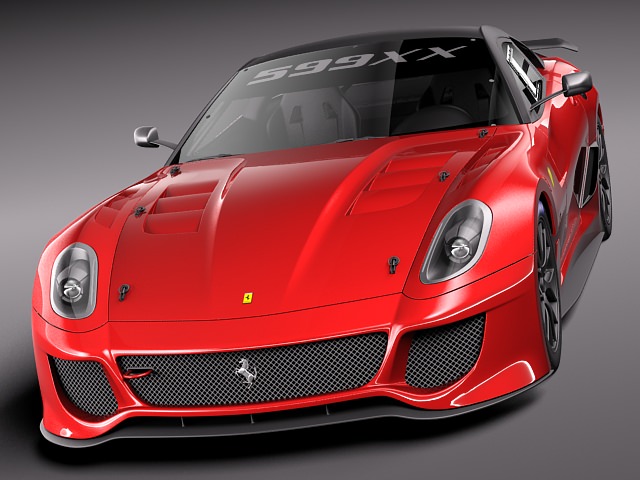 Ferrari 599XX 3D model_1