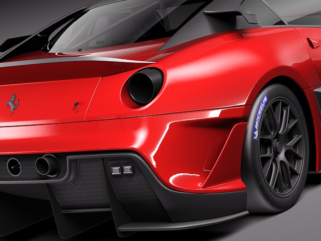 Ferrari 599XX 3D model_3