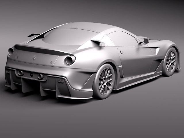 Ferrari 599XX 3D model_8