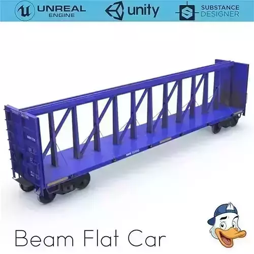 Beam Flat Car
