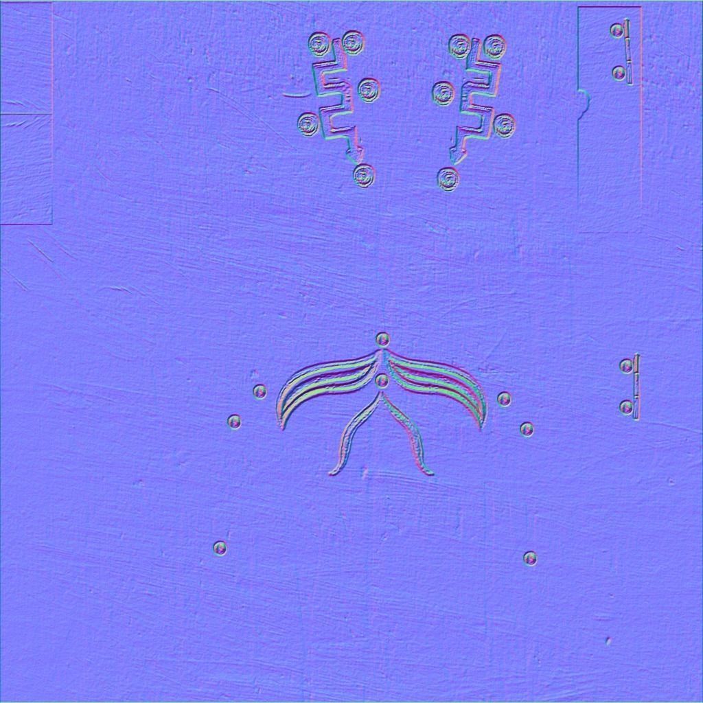 Roman armor all Low-poly 3D model_48