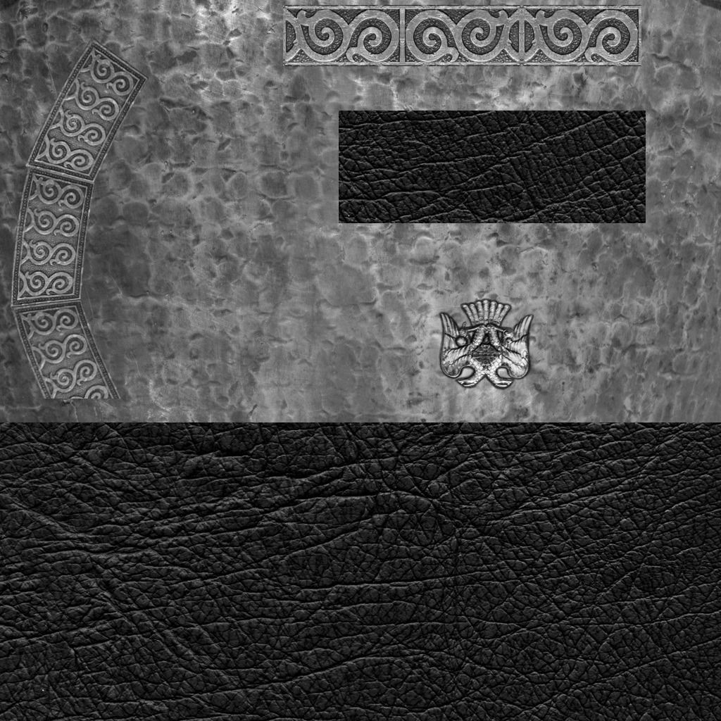 Roman armor all Low-poly 3D model_67