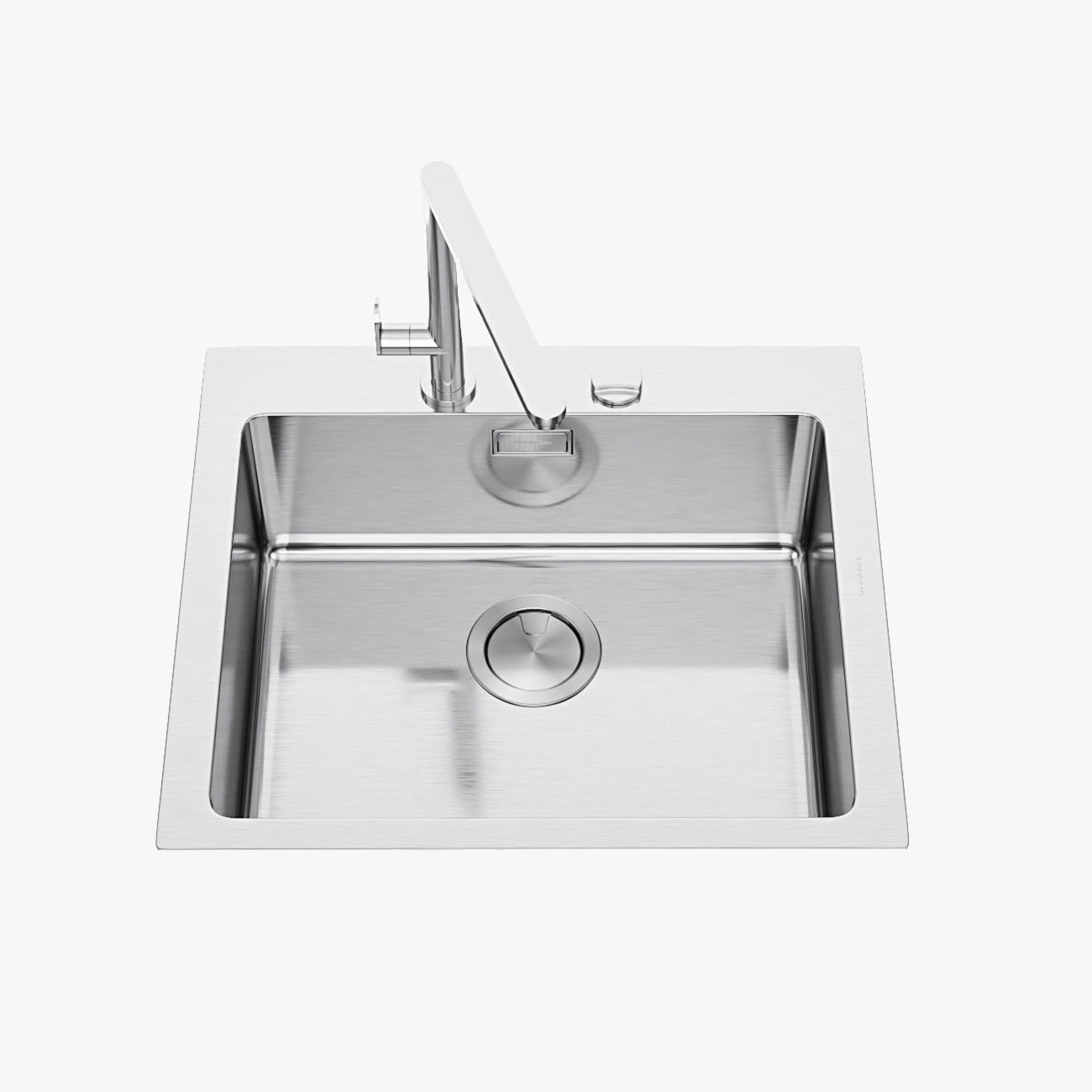 Barazza sinks 3D model_7