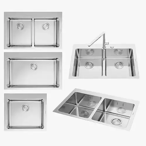 Barazza sinks 3D model