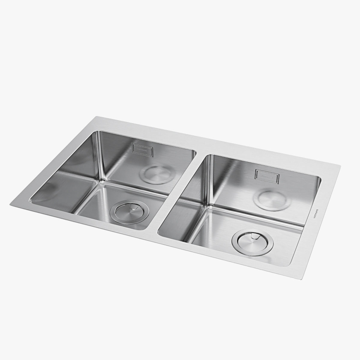 Barazza sinks 3D model_3