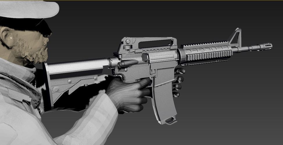 Captain Price - Call of duty 3D print model_6