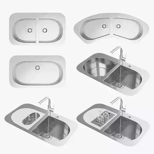 Barazza sinks 3D model