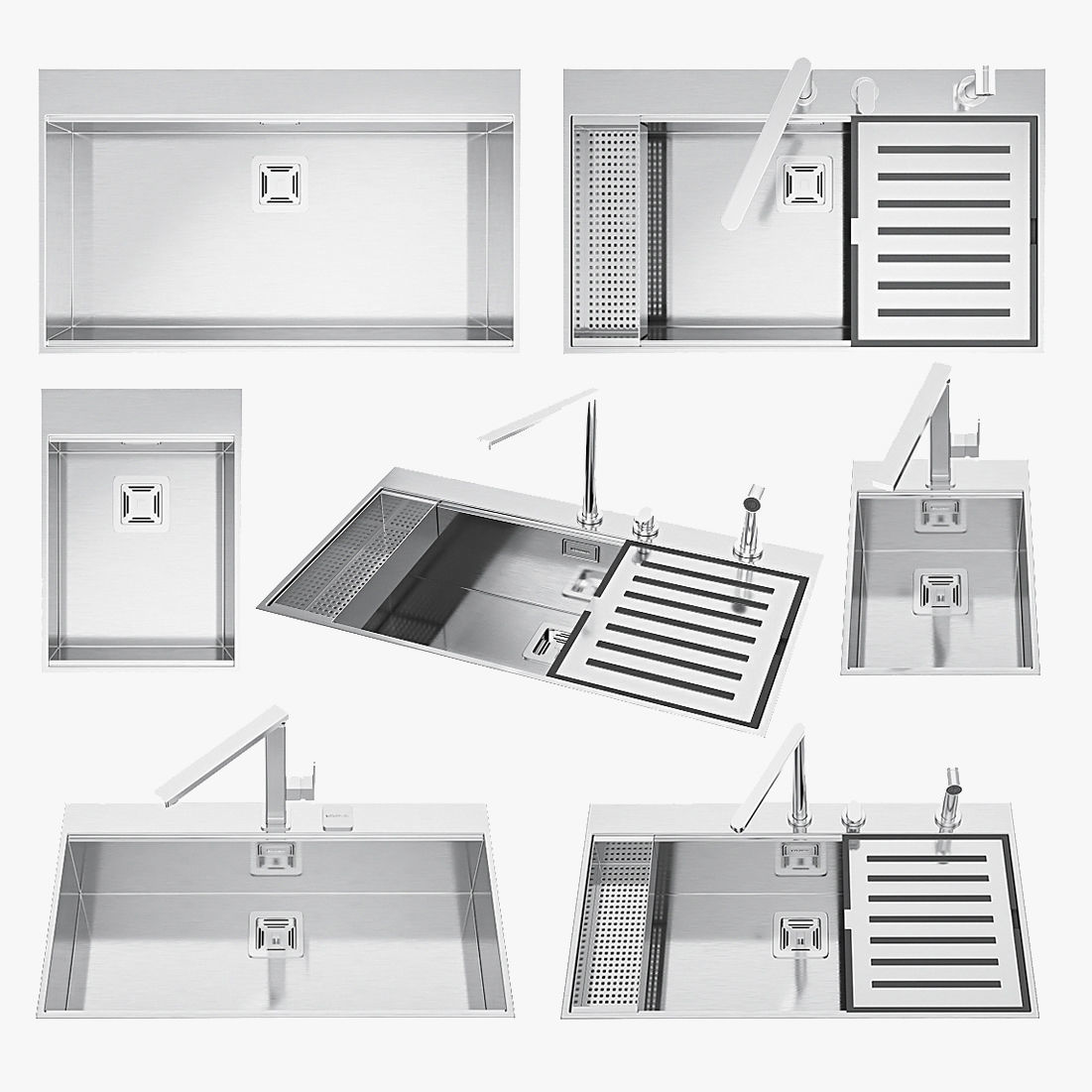 Barazza appliances 3D model 3D model_1