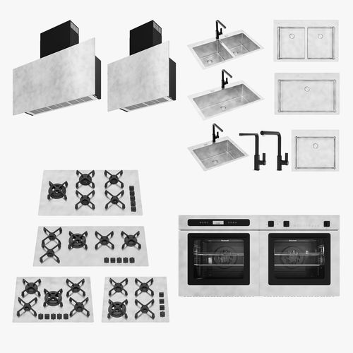 Barazza appliances 3D model