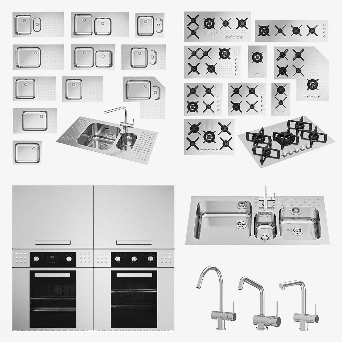 Barazza appliances 3D model_0