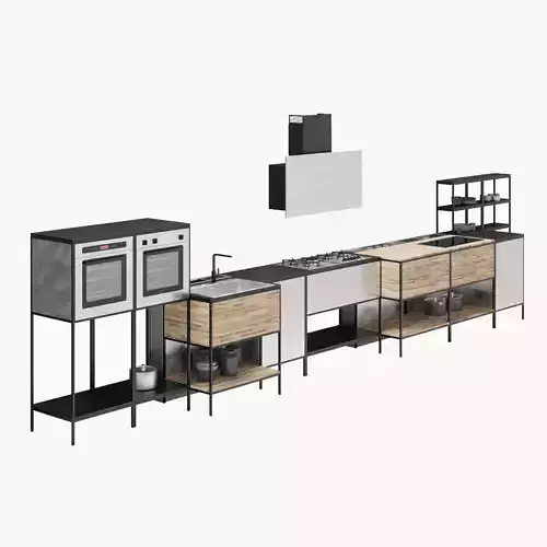 BARAZZA kitchen 3D model