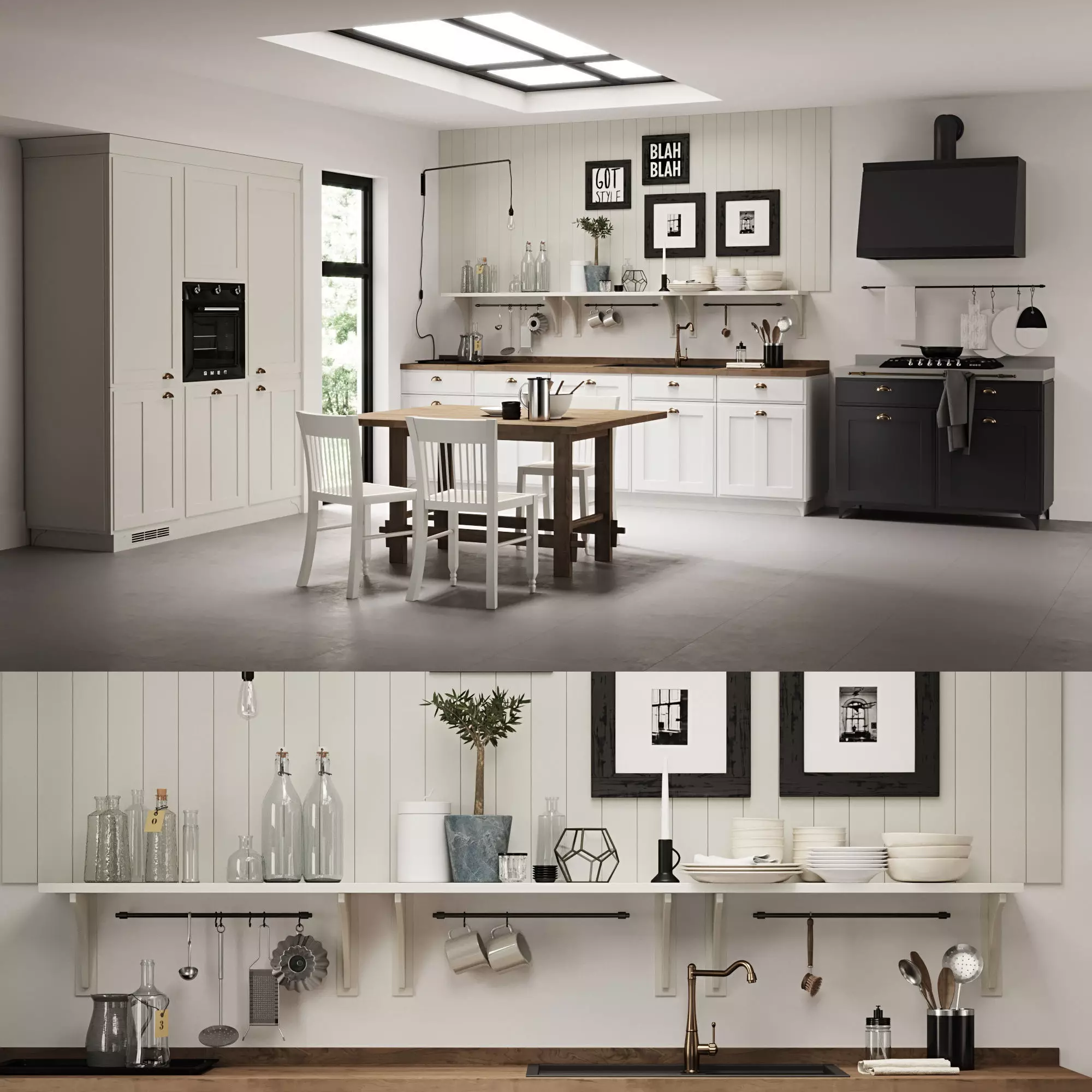 KITCHEN Scavolini 3D model_0