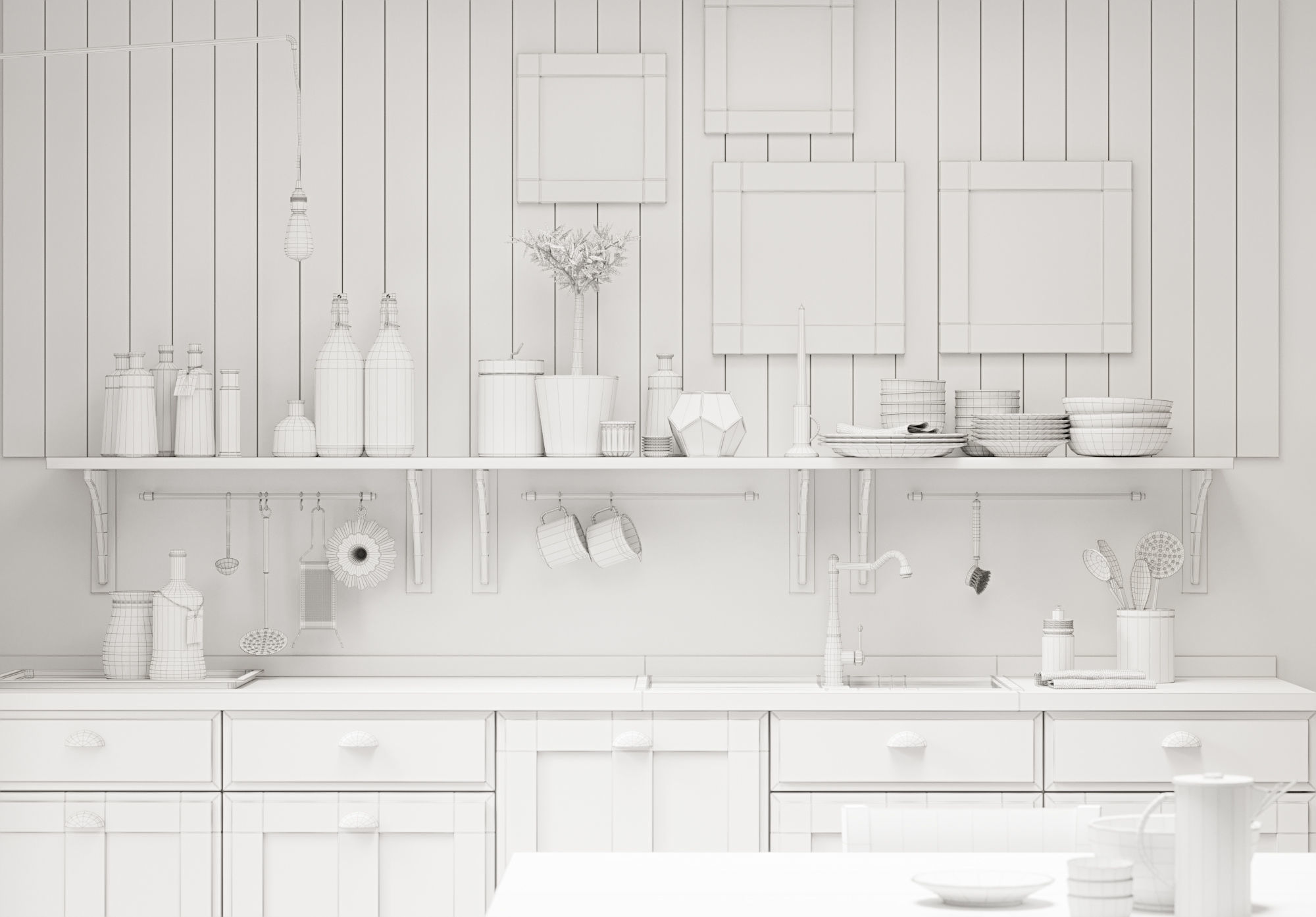 KITCHEN Scavolini 3D model_6